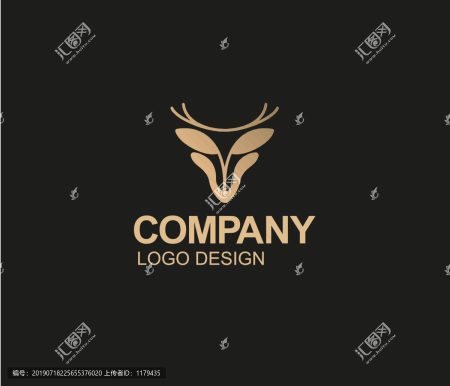 鹿LOGO