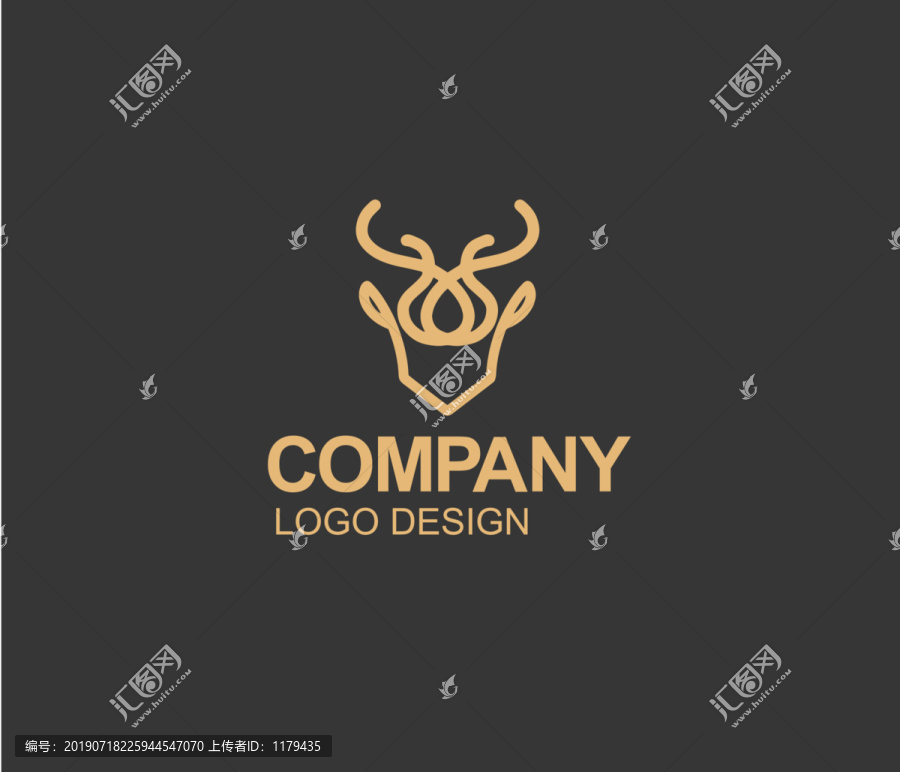 鹿LOGO