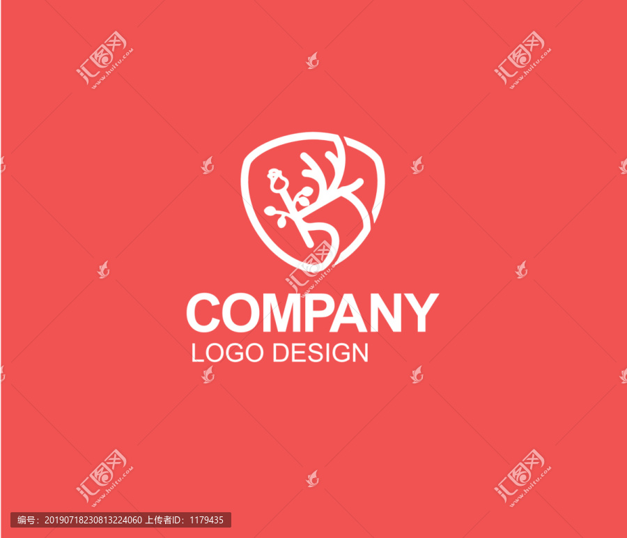 鹿角LOGO
