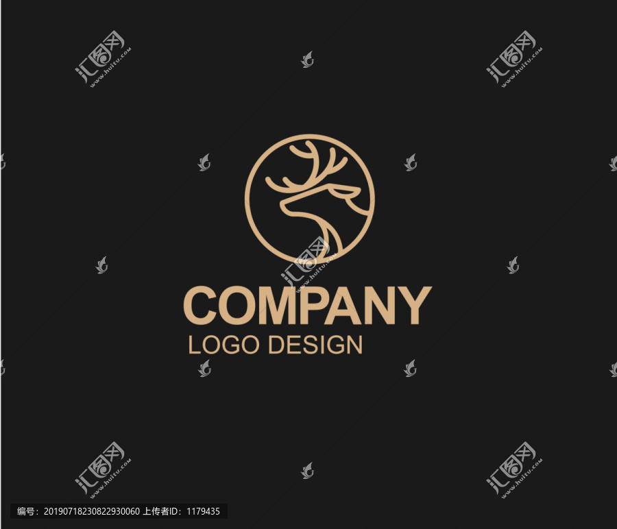 鹿角LOGO