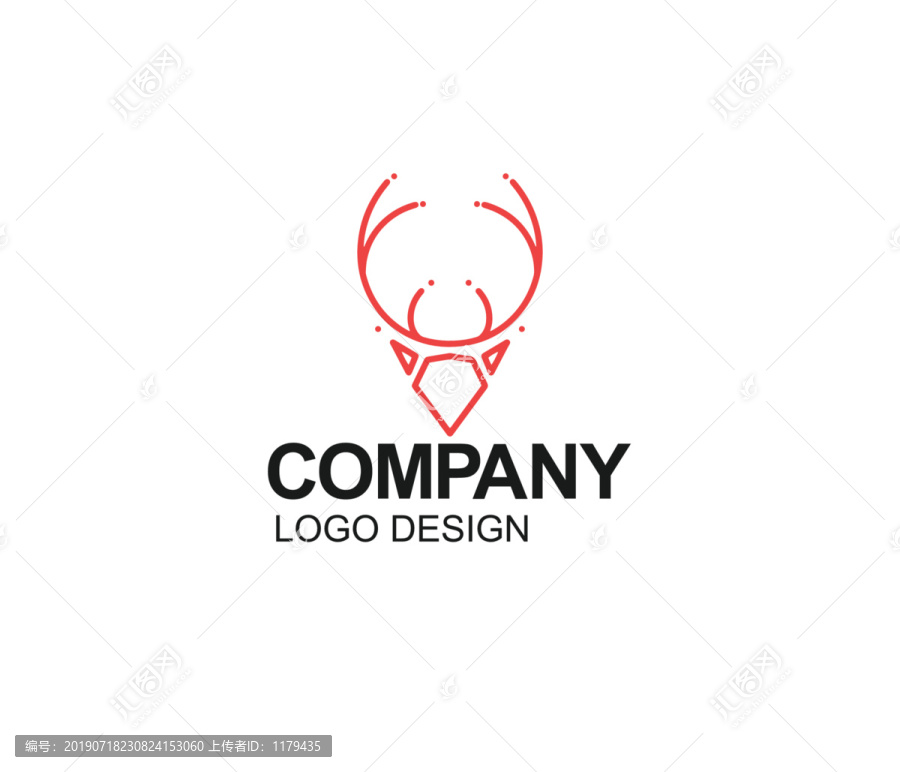 鹿LOGO