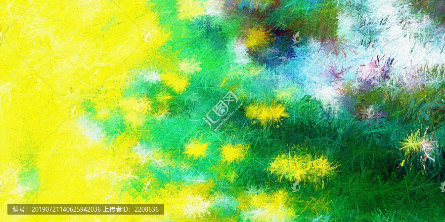 抽象油畫