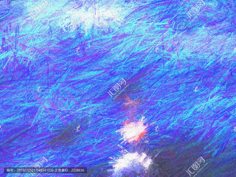 抽象油畫