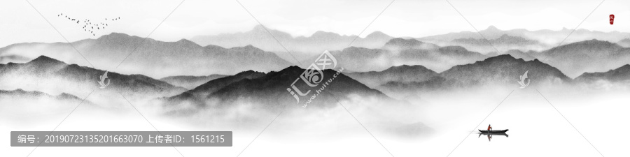 大型水墨山水畫-匯圖網(wǎng) www.fosd68.com 大型水墨山水畫