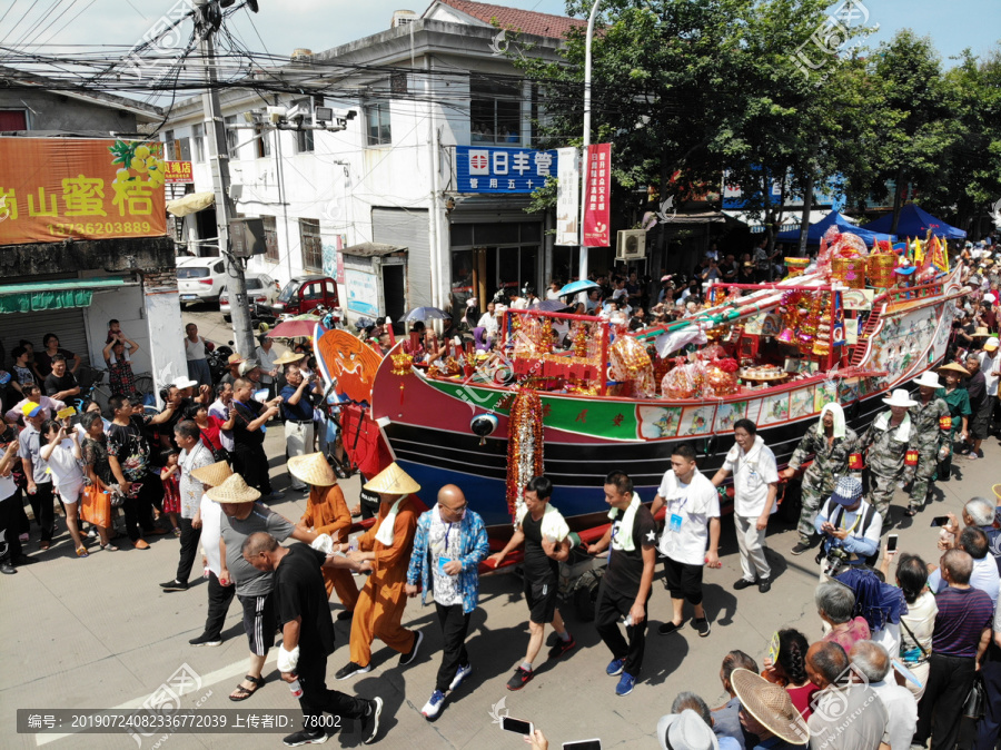 台州椒江葭沚街道五圣殿送大暑