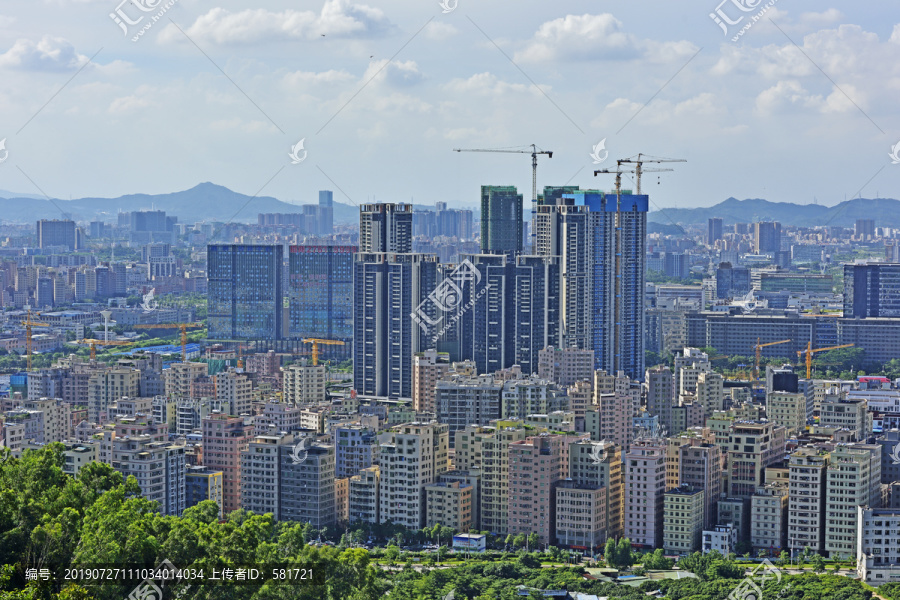 深圳光明区全景