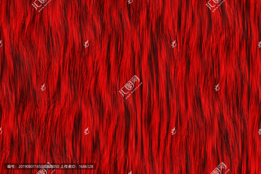 红黑条纹鬃毛豹纹