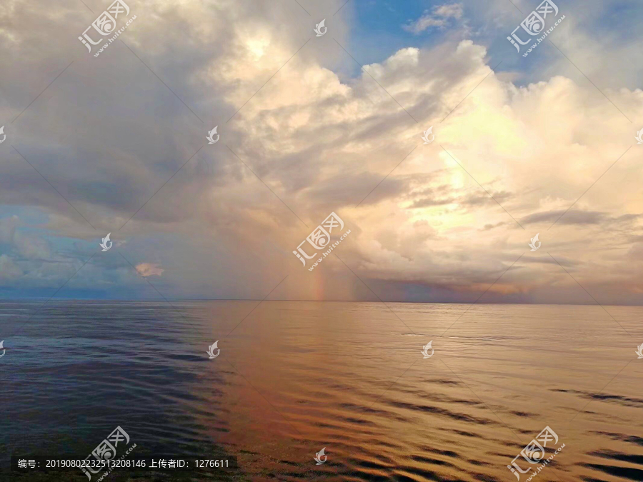 雨后的大海