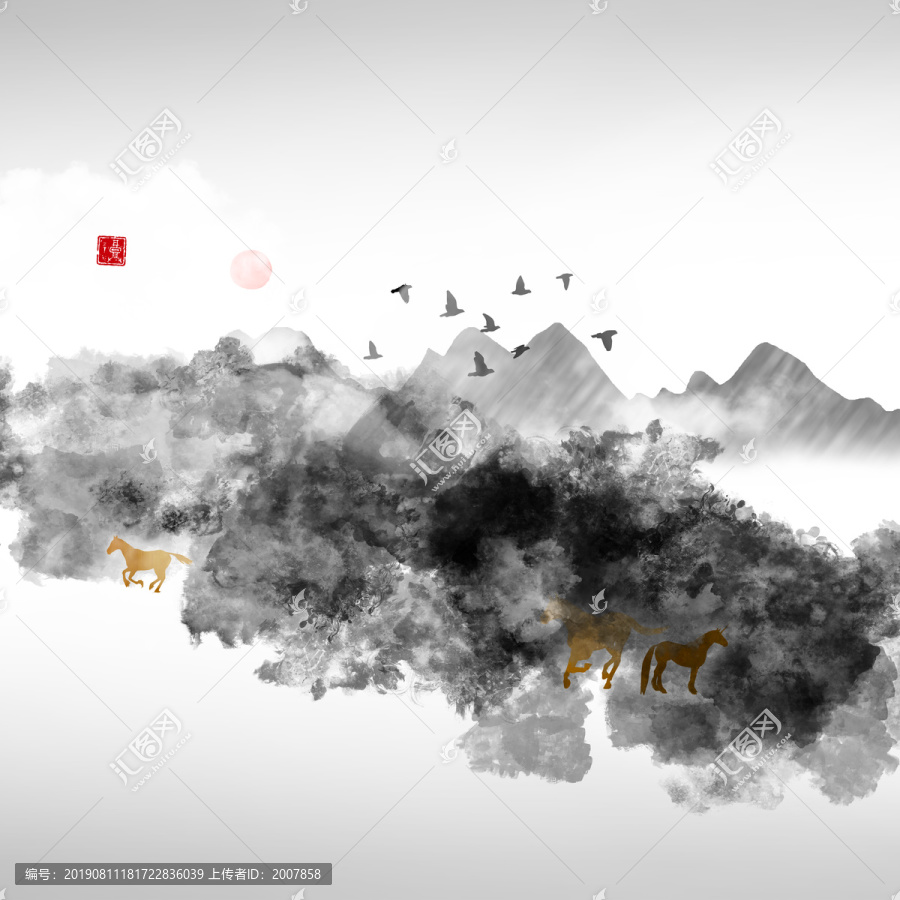幾何圖形裝飾畫(huà)