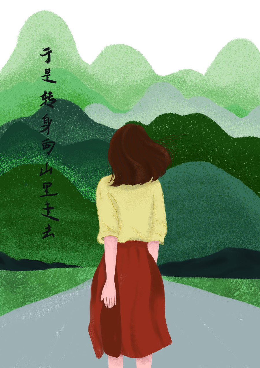 山海系列文艺清新手机壳女生版