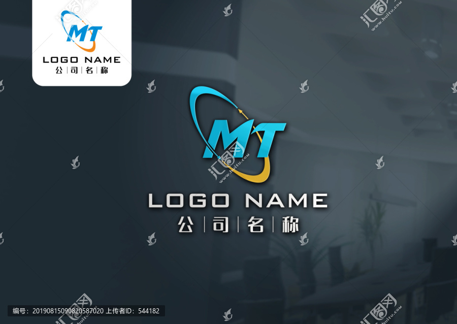 MT字母logo