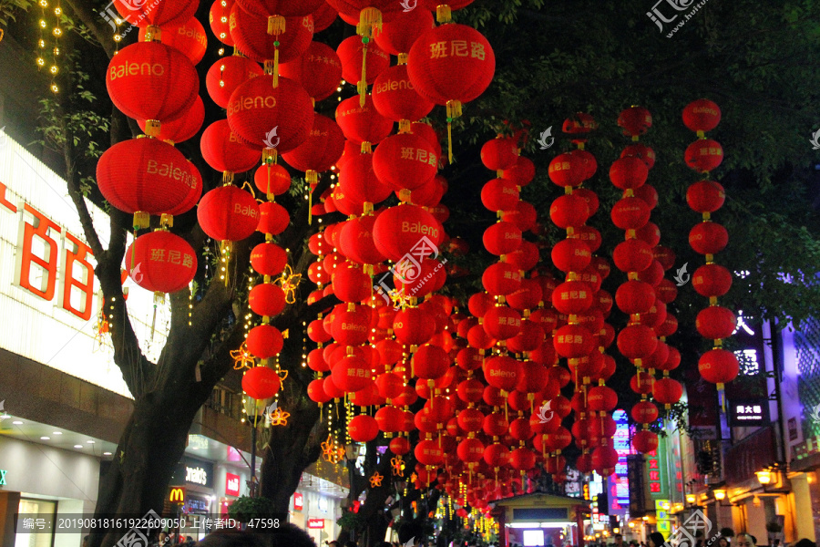 广州城市北京路步行街