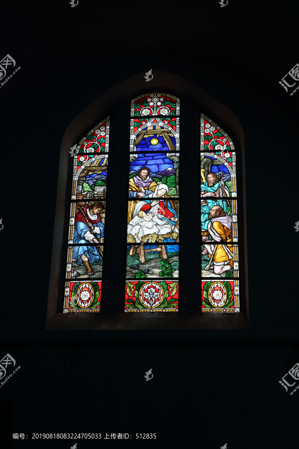 基督教堂玻璃花窗