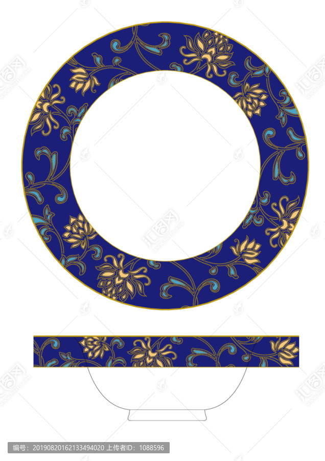 陶瓷花面設(shè)計(jì)
