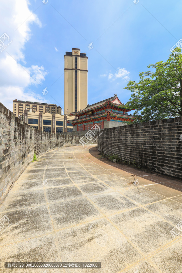 惠州市惠城区朝京门的古建筑