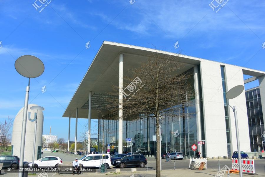 德国联邦政府机关大楼建筑外景