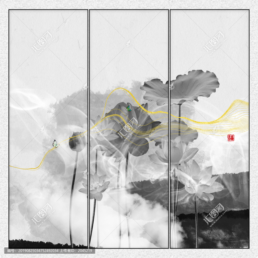 玄關(guān)壁畫