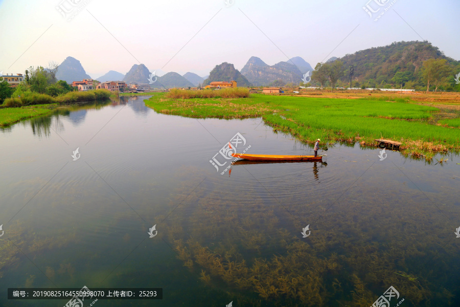 普者黑风景画