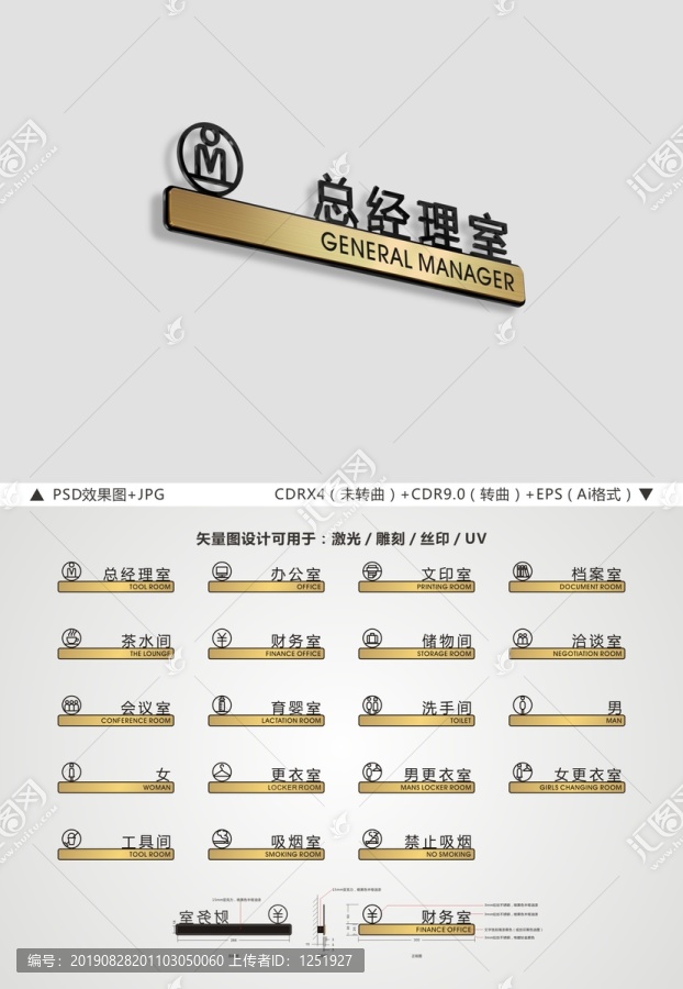 科室牌