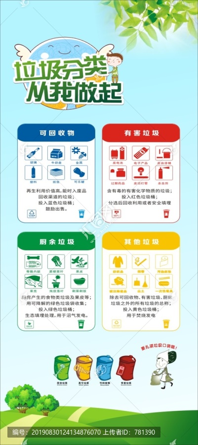 垃圾分类从我做起