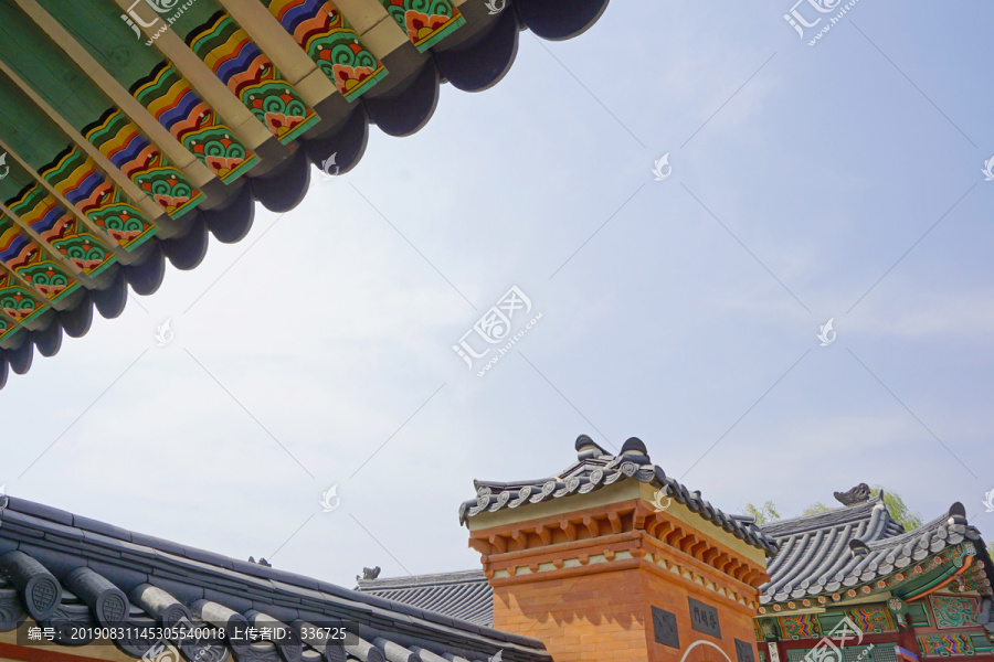韩国景福宫咸和堂传统门楼
