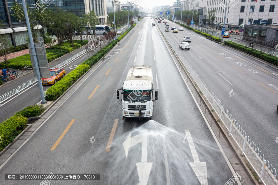 洒水车