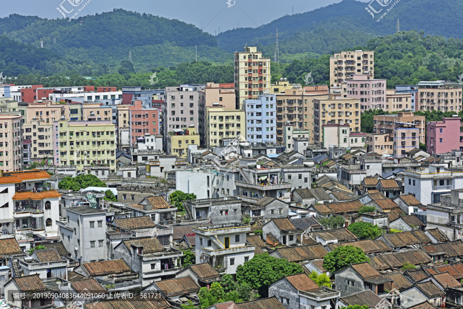 深圳凤凰古村全景