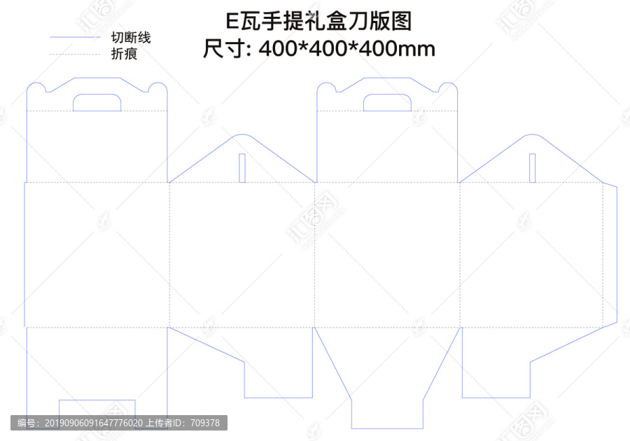 礼盒刀版图