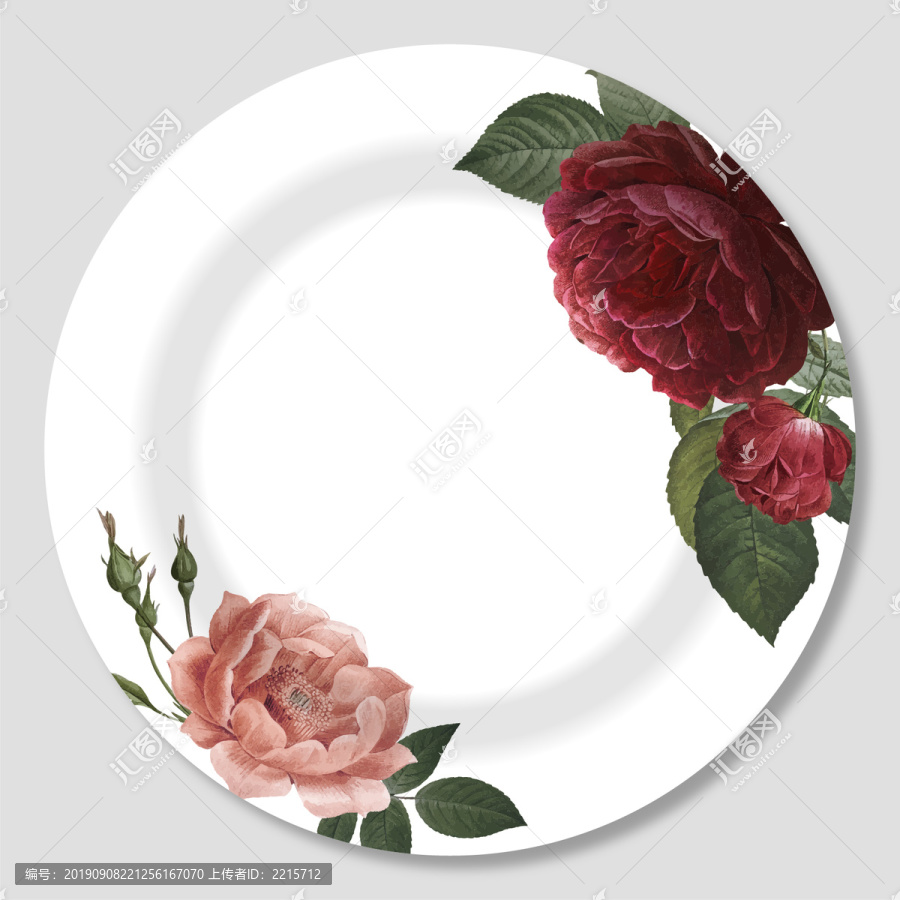 餐具花面