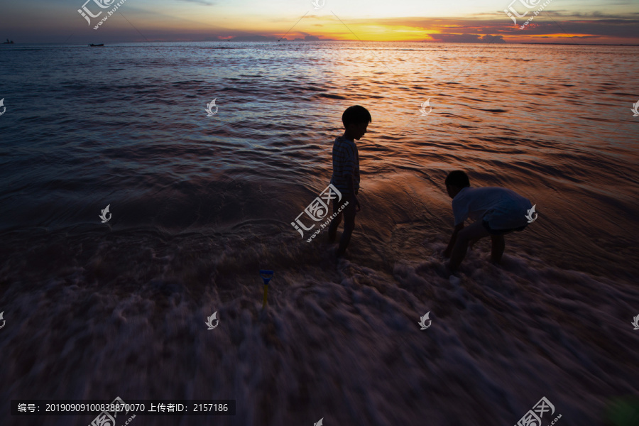 温馨的海边