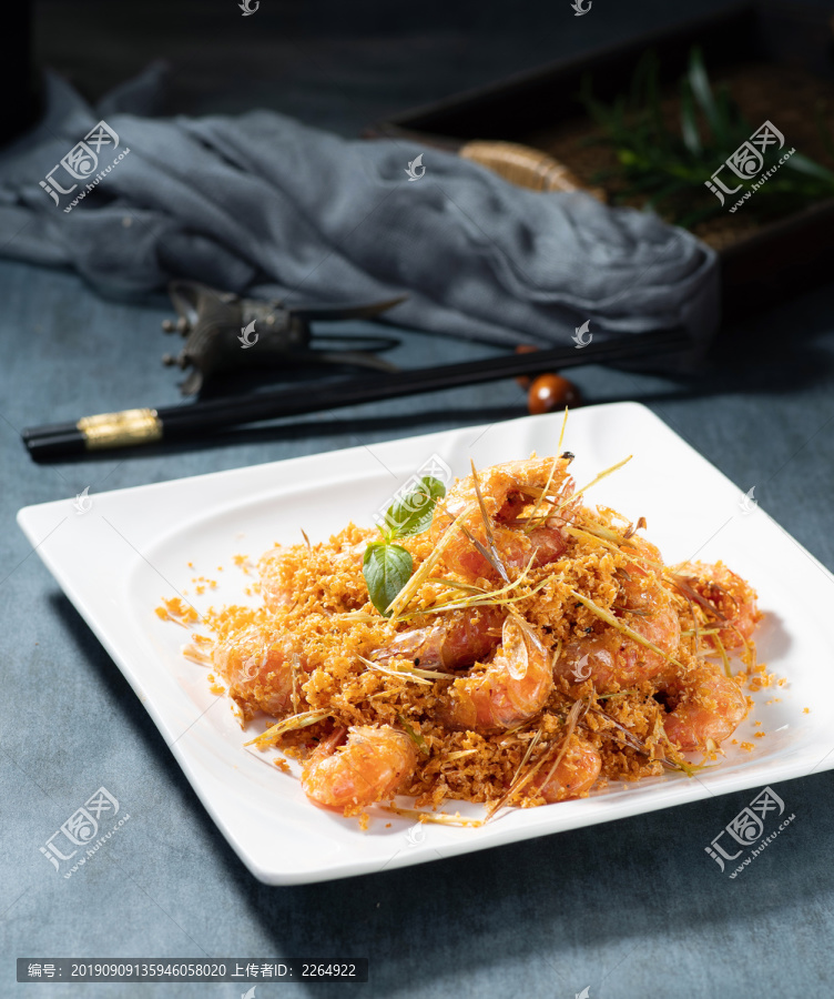 蒜香海虾