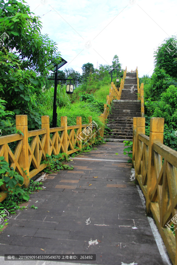 兰家山石阶观光道