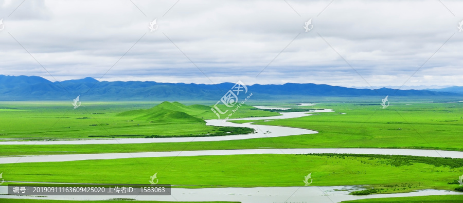 宽幅山水