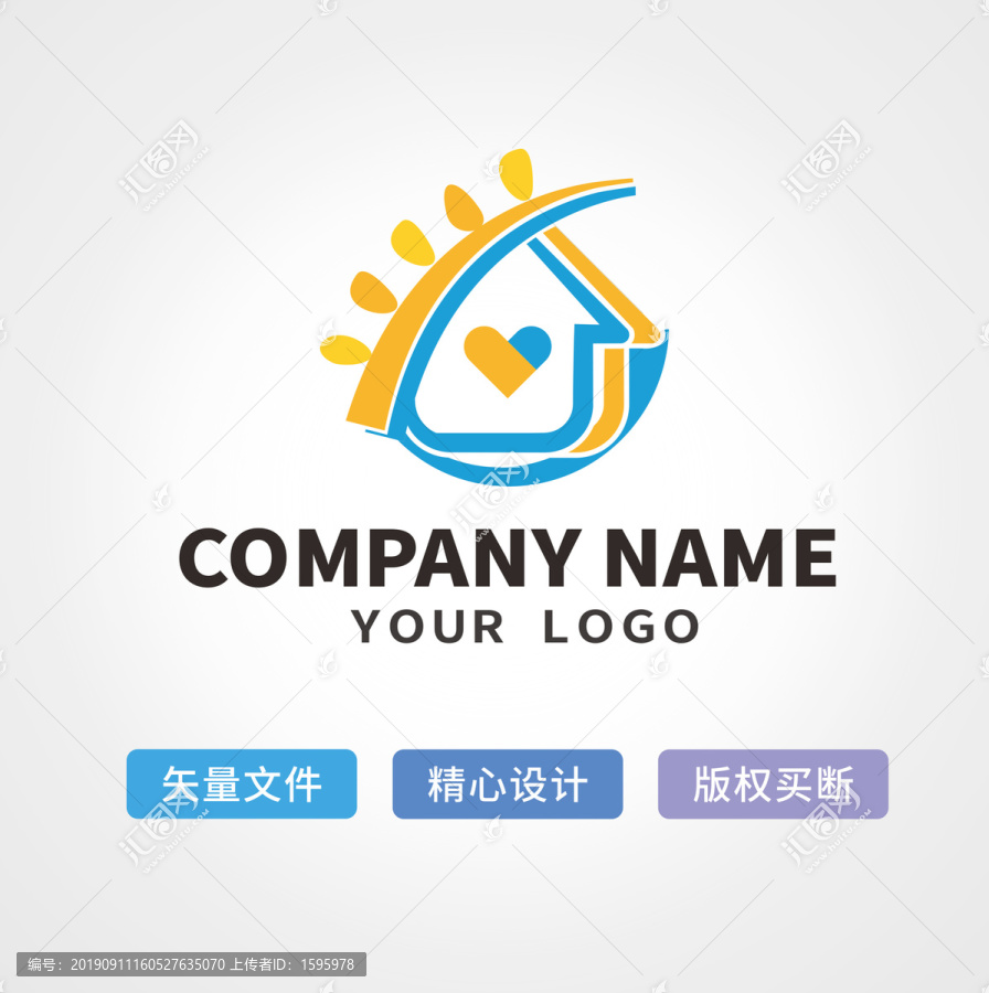 度假酒店logo