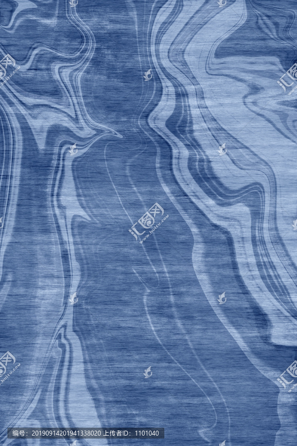 藍(lán)色藝術(shù)地毯