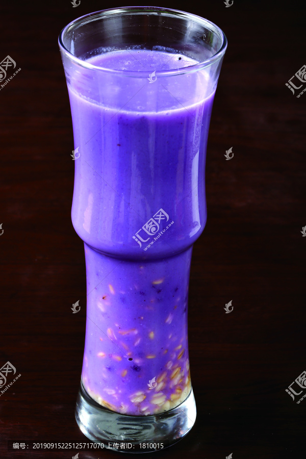 椰香紫薯露