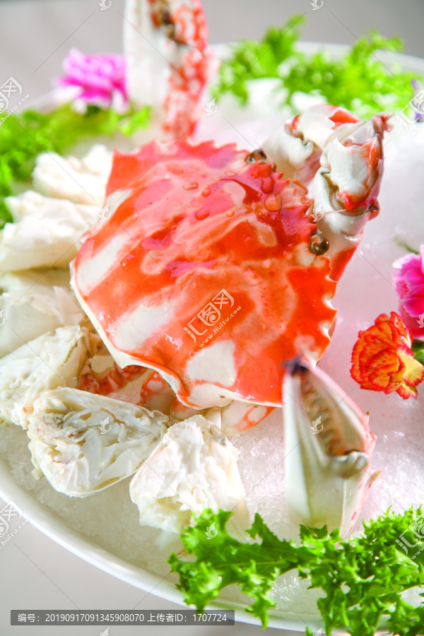 潮式凍花蟹