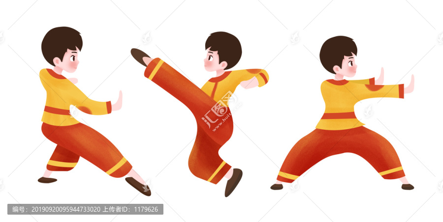 中國(guó)功夫PSD矢量