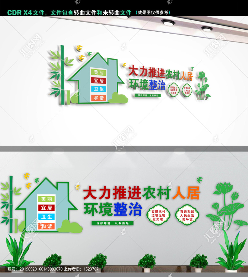 人居環(huán)境文化墻
