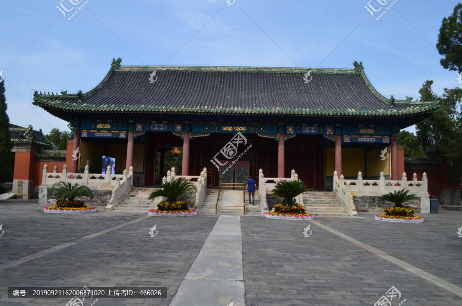 北京历代帝王庙特写