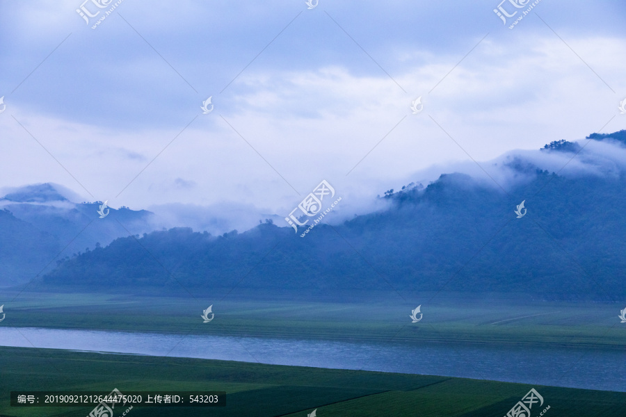 丹东浑江日出