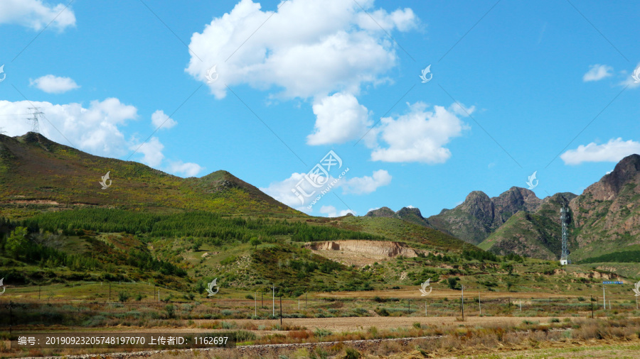 群山风景