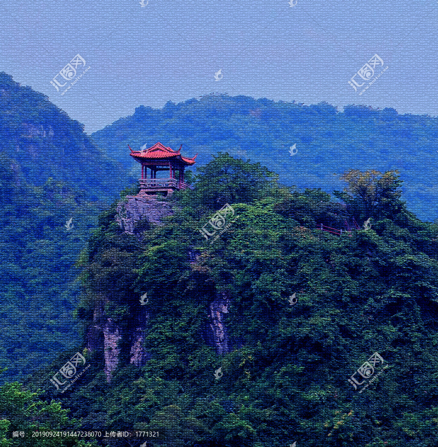 山景画