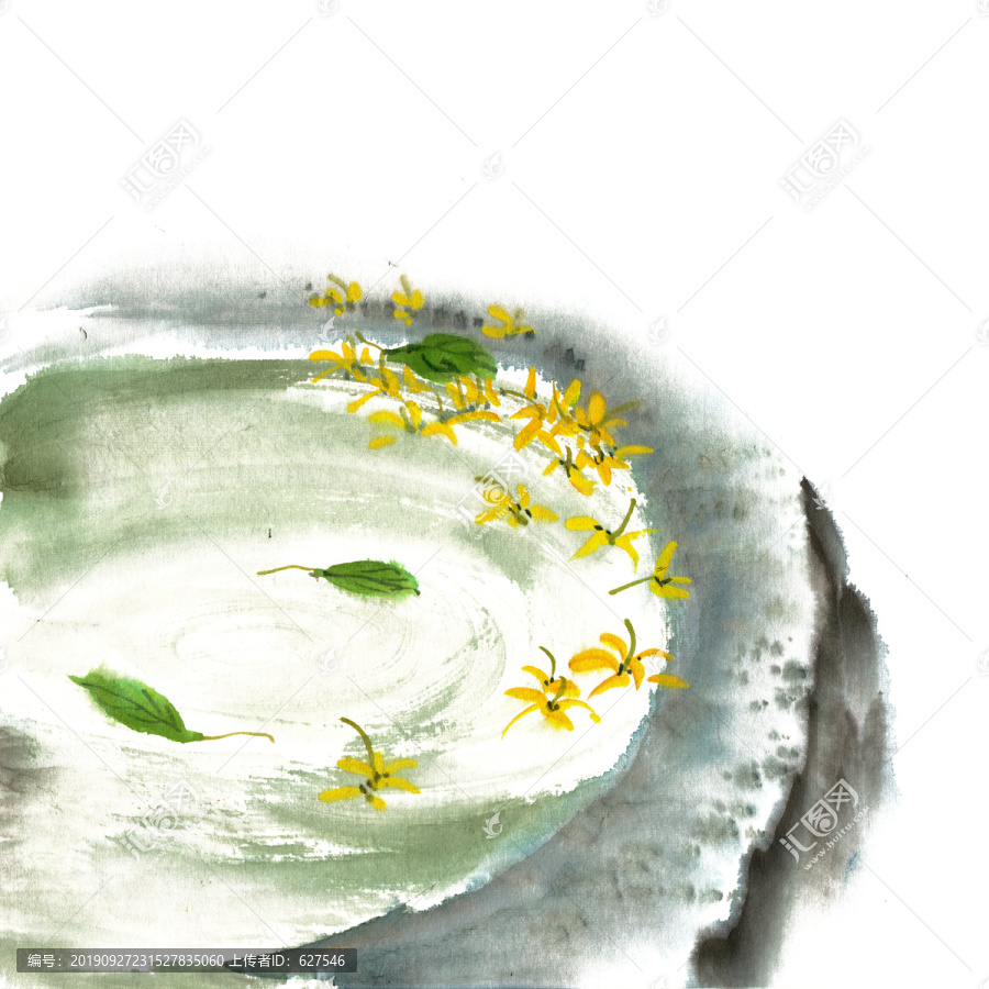 飄落的桂花