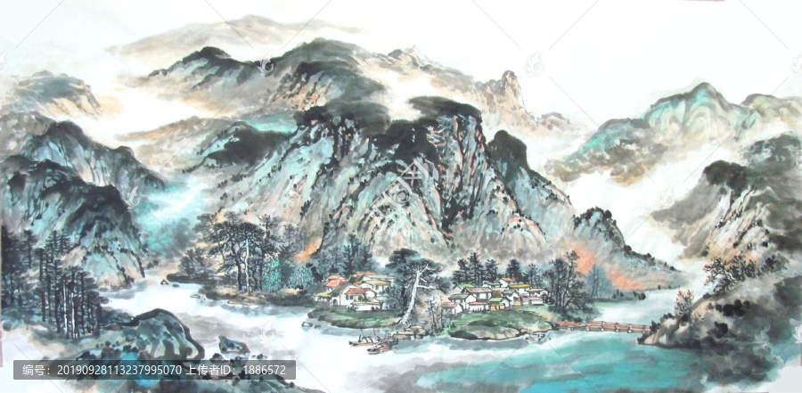 風水國畫