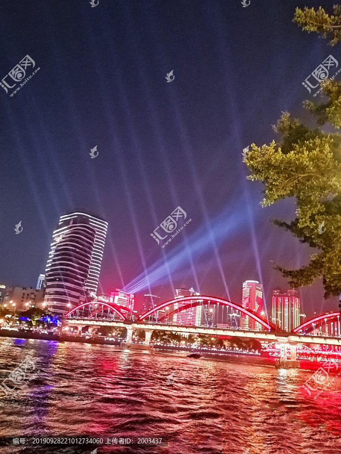 珠江夜景灯光秀