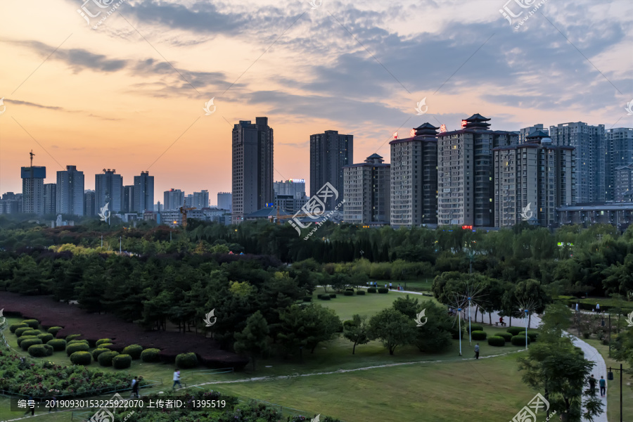 咸阳城市风光