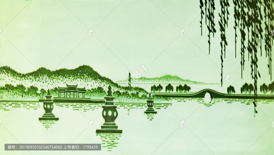 西湖風光