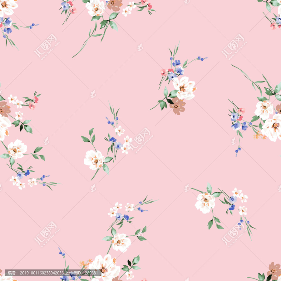印花設(shè)計(jì)圖花朵
