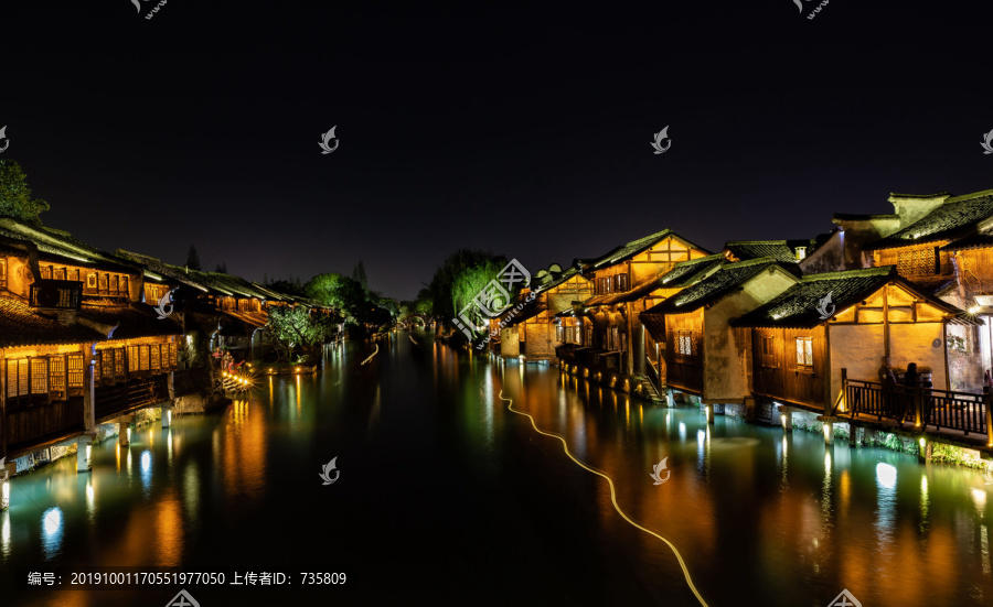 杭州乌镇夜景